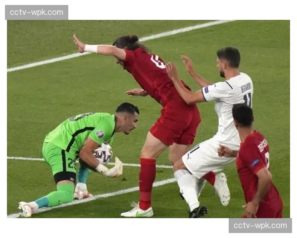 镜头捕捉：富勒姆中卫阿达拉比奥尤一次关键门线解围后的怒吼